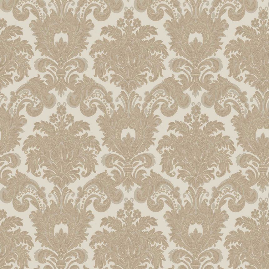 Goldbeige Barocktapete, 33324, Tradizioni, Cristiana Masi by Parato