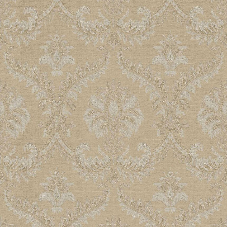 Beige-goldene Barocktapete, 33333, Tradizioni, Cristiana Masi by Parato