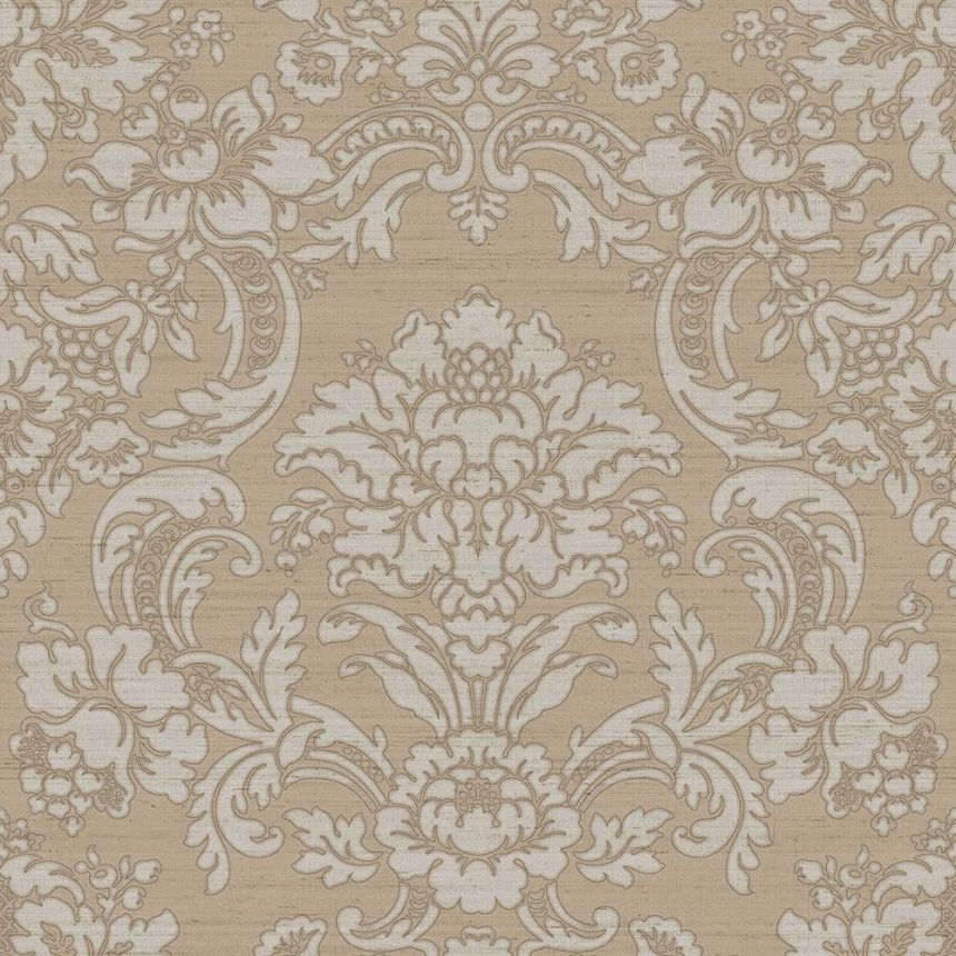 Beige Barocktapete, 33344, Tradizioni, Cristiana Masi by Parato