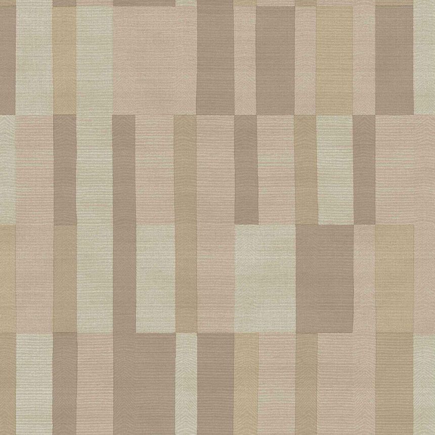 Beige geometrische Vliestapete, 43833, Terra, Cristiana Masi by Parato