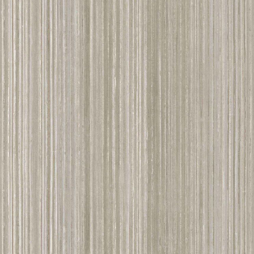 Beige gestreifte Vliestapete, 43852, Terra, Cristiana Masi by Parato