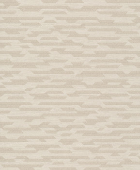 Beige geometrische Vliestapete BZ3215, Belize, Grandeco