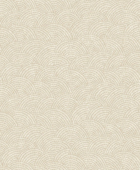 Beige geometrische Vliestapete BZ3315, Belize, Grandeco