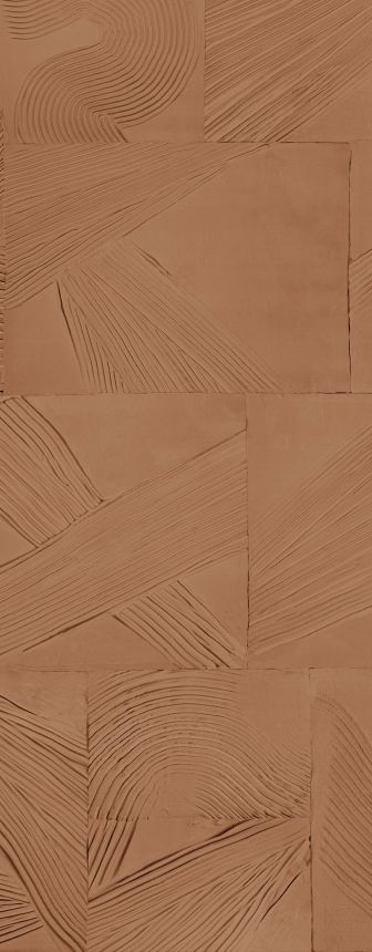 Geometrische Fototapete, braun, DGROC3021-300, Rock, Masureel