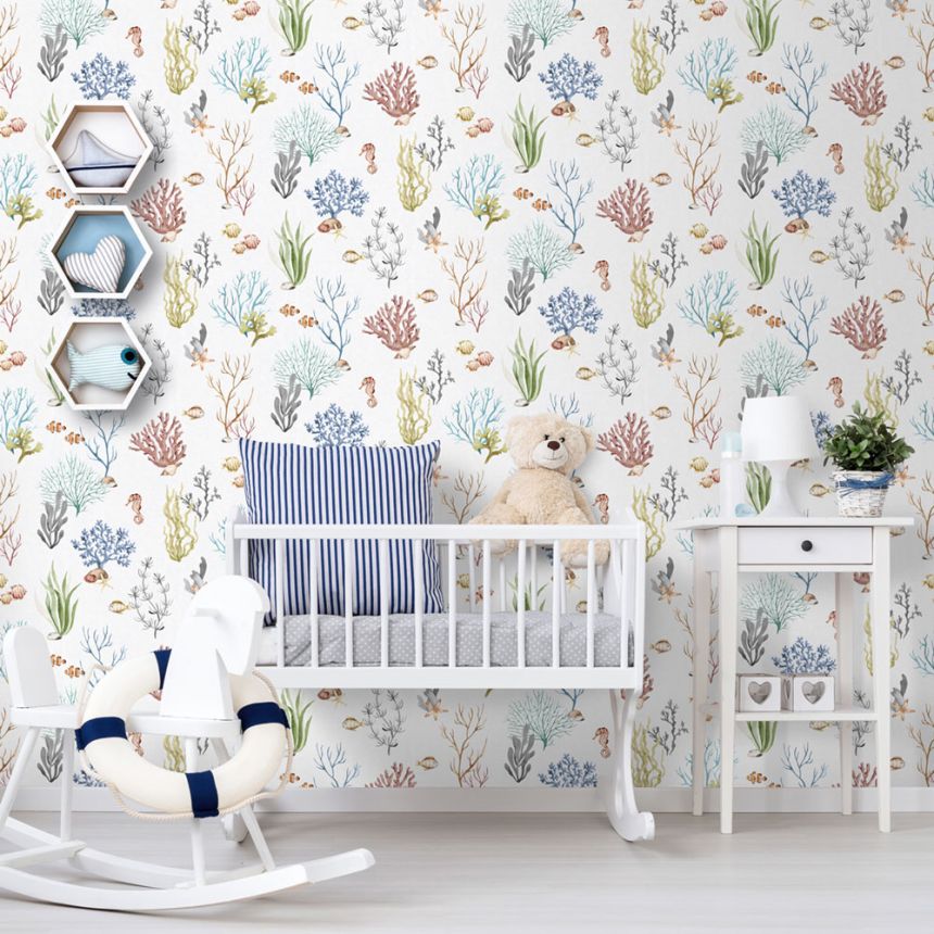 Kindertapete, Unterwasserwelt, 977-1, Mika,  ICH Wallcoverings