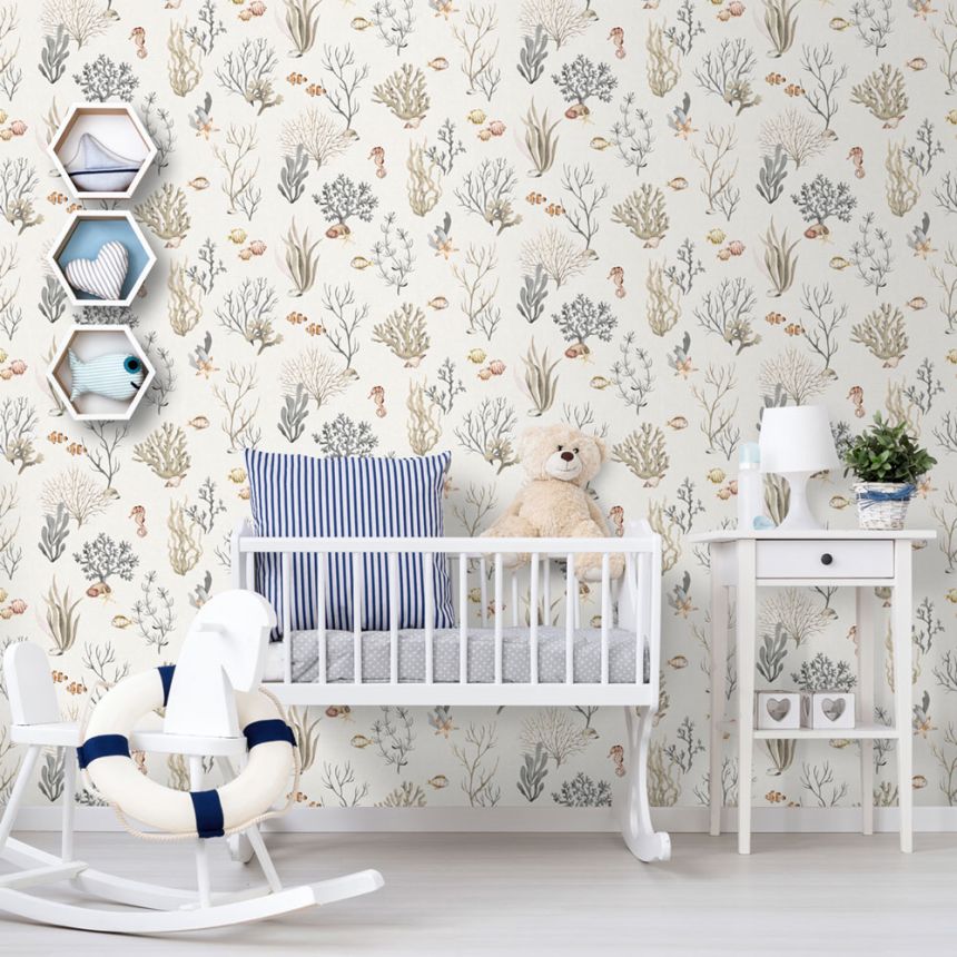 Kindertapete, Unterwasserwelt, 977-2, Mika,  ICH Wallcoverings