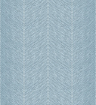 Blaue Vliestapete, Zick-Zack-Muster, M1803-1, Mika,  ICH Wallcoverings