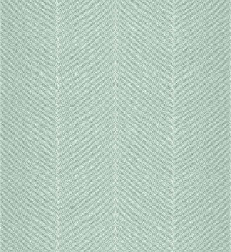 Grüne Vliestapete, Zick-Zack-Muster, M1803-4, Mika,  ICH Wallcoverings