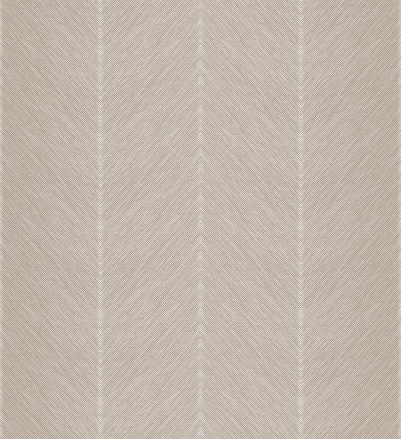 Beige Vliestapete, Zick-Zack-Muster, M1803-5, Mika,  ICH Wallcoverings