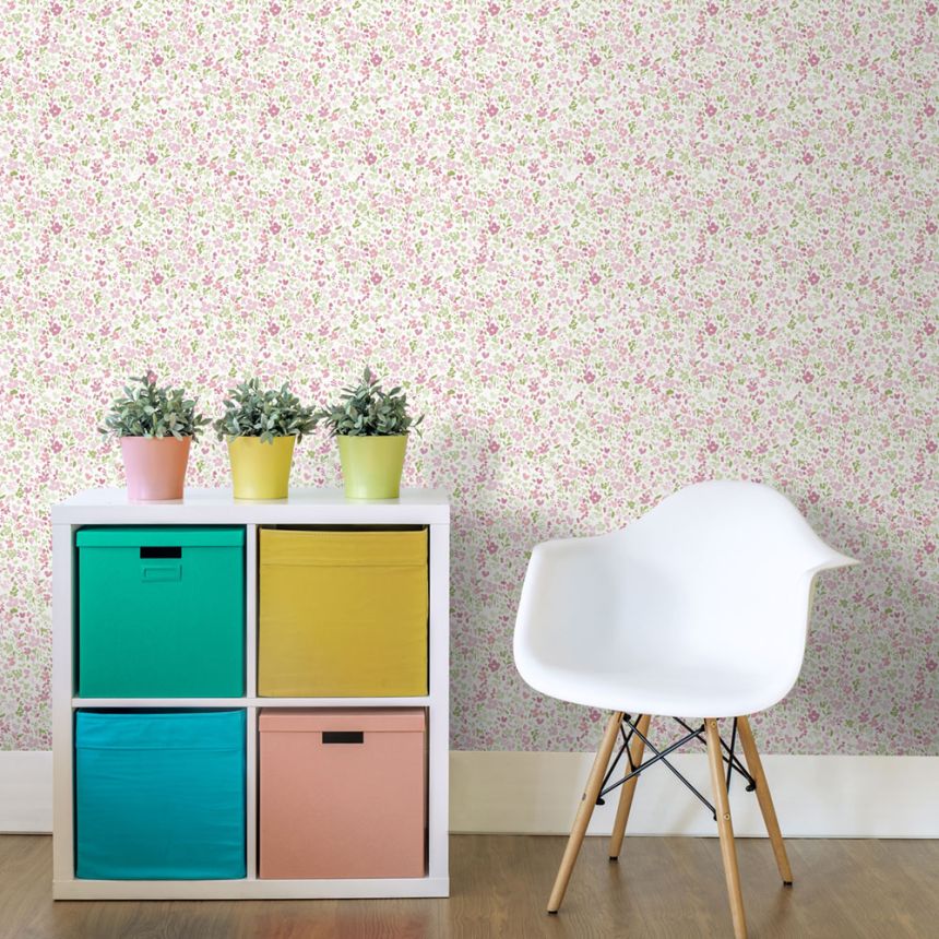 Florale Vliestapete, MG56669, Mika,  ICH Wallcoverings