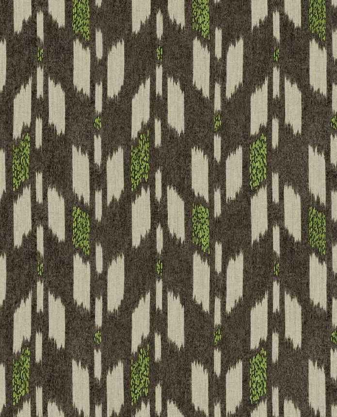 Vliestapete, schwarz,  Stoffimitat, 340244, Solange, Eijffinger