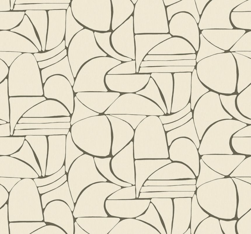 Vliestapete Wandbilder, creme, Ethno, 340280, Solange, Eijffinger