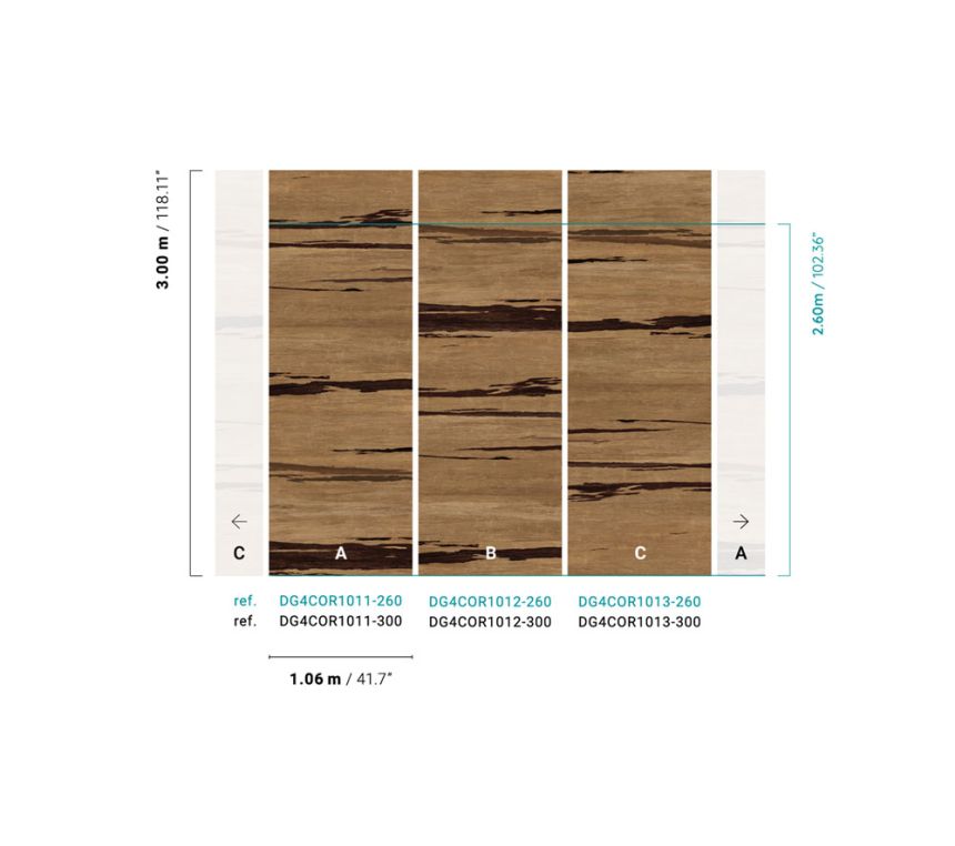 Fototapete, Kork, DG4COR1012-260, Wall Designs IV, Khroma by Masureel