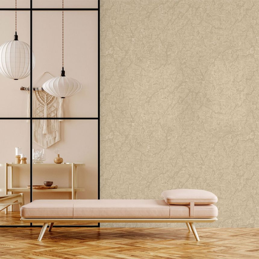 Vliestapete, beige, Stuck, 1406-5, Dante, AdaWall