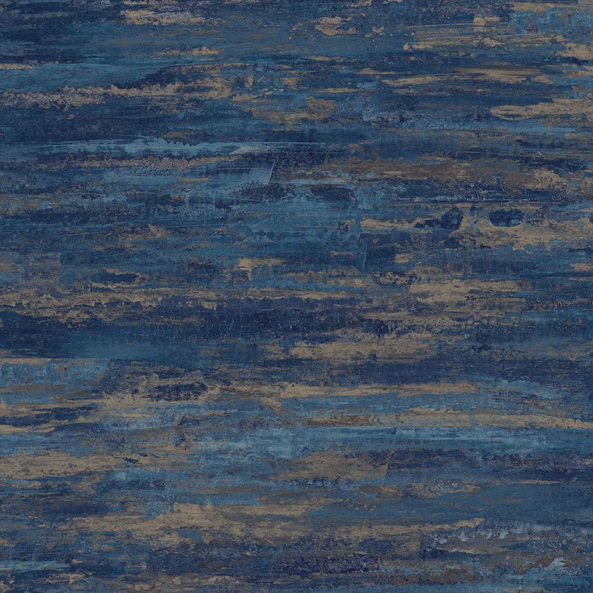 Blau-goldene Vliestapete, A68102, Vavex 2026