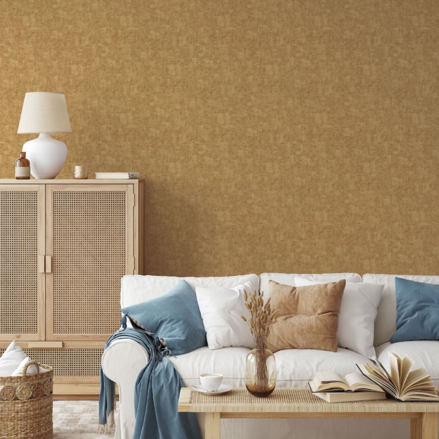 Luxus Vliestapete, graubeige, Stoffimitat, Z15533, Mini Trend, Zambaiti Parati
