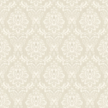 Luxuriöse Barock-Vliestapete, beige, Z15540, Mini Trend, Zambaiti Parati