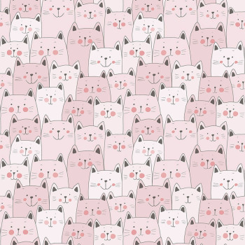 Kindertapete Katzen, 134-2, Sambori, ICH Wallcoverings