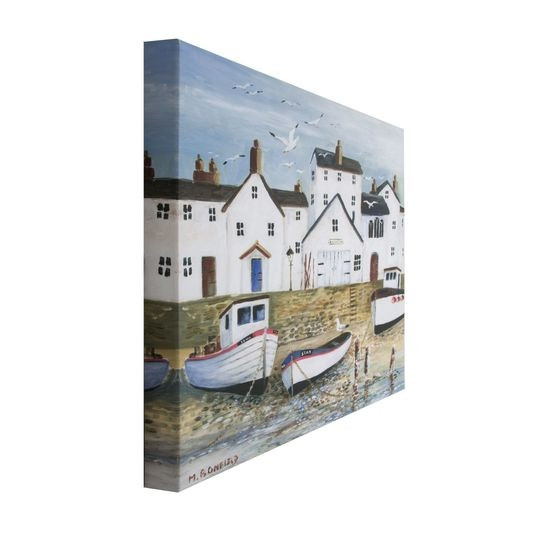 Frameless painting 101567, Harborside, Wall Art, Graham Brown