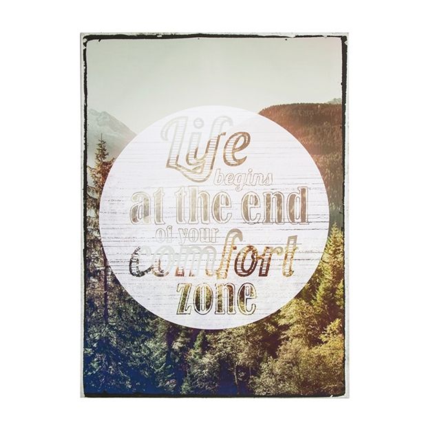 Frameless picture 101565, Life Begins, Wall Art, Graham Brown