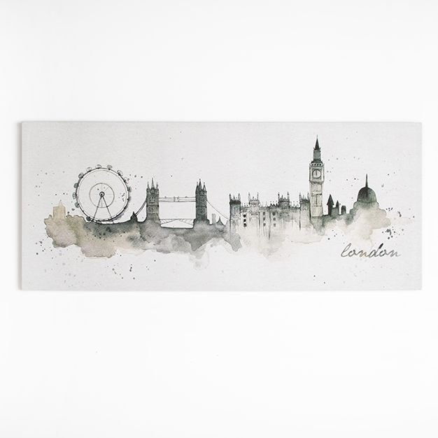 Painting 42-239, London Watercolor, Wall Art, Graham Brown