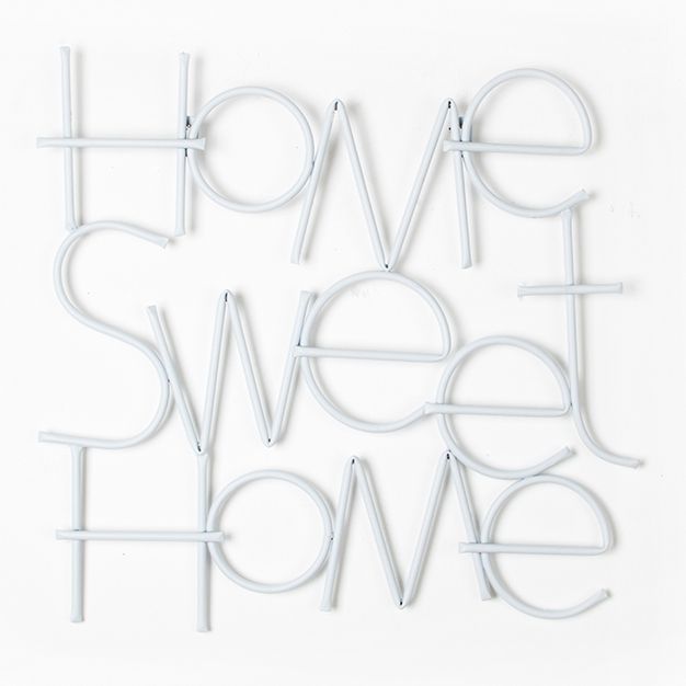 Metal decoration 41-222, Sweet Home Metal, Wall Art, Graham Brown