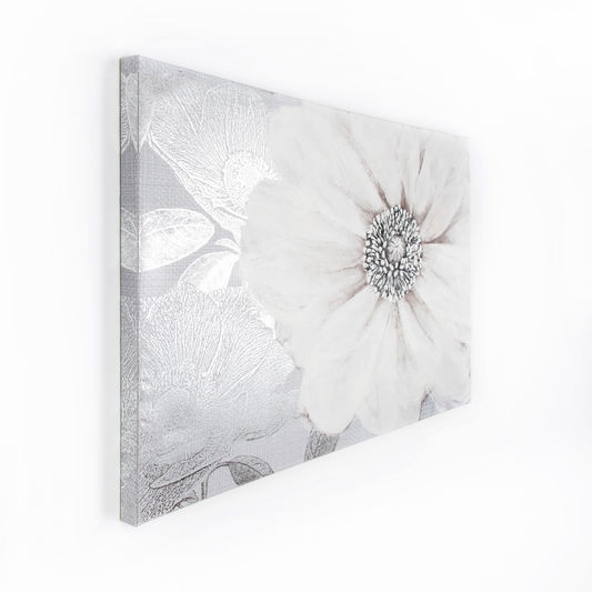 Frameless painting Gray Bloom 41-712, Wall Art, Graham Brown