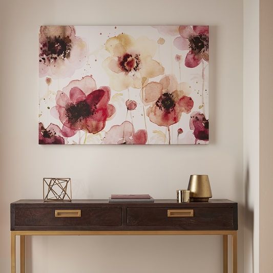 Frameless painting 105383, Painterly Bloosoms, Wall Art, Graham & Brown