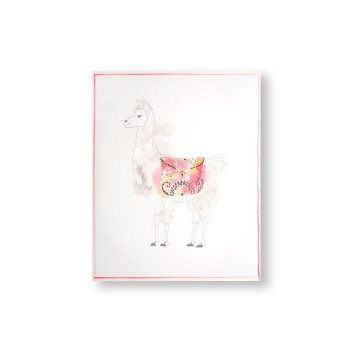 Printed canvas 105876, Lucky Llama, Wall Art, Graham & Brown