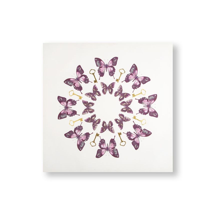 Frameless painting Butterflies 105871, Blissful Butterflies, Wall Art, Graham & Brown