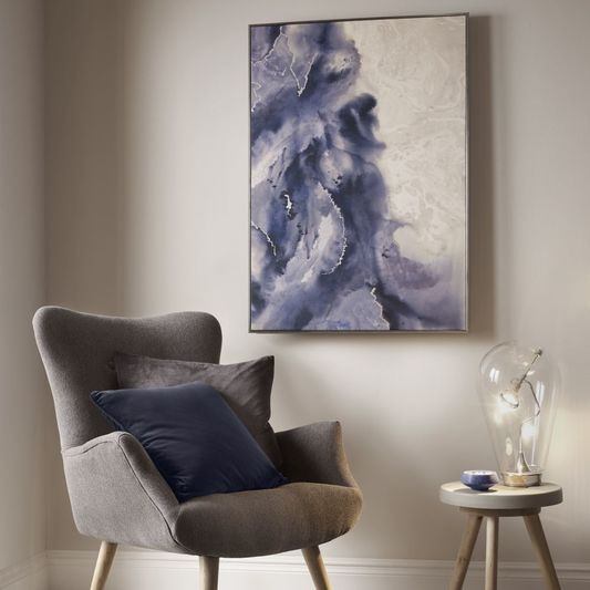 Framed painting Serene Waves 104022, Wall Art, Graham Brown