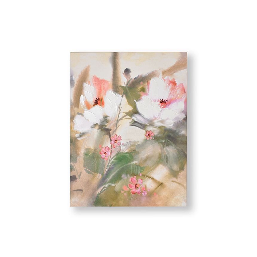 Frameless painting Tropical Blooms 104014, Wall Art, Graham Brown