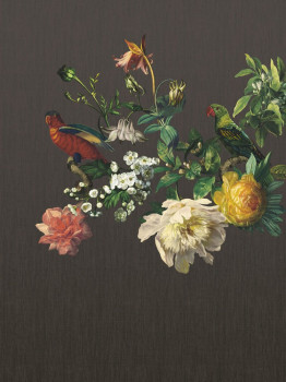 Vlies, Fototapete Blumen, Papageien 307400, 210 x 280 cm, Museum, Eijffinger