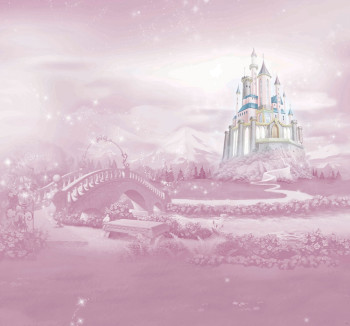 Kinder-Fototapete Disney, Prinzessinnenschloss, Vlies tapete Wandbilder - Princess Castle, 111387, 300 x 280 cm, Kids@Home 6, Graham & Brown