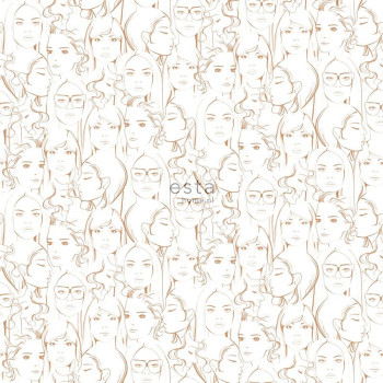 Non-woven wallpaper 138868, FAB, Esta