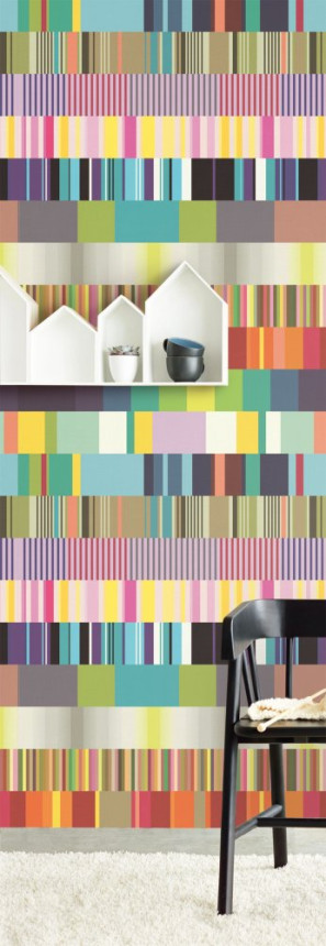 Vliestapete Panel 377200, 309079, 93x280cm, Stripes+, Wallpower Favorites, Eijffinger