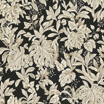 Luxury wallpaper with leaves Z46047, Trussardi 6, Zambaiti Parati