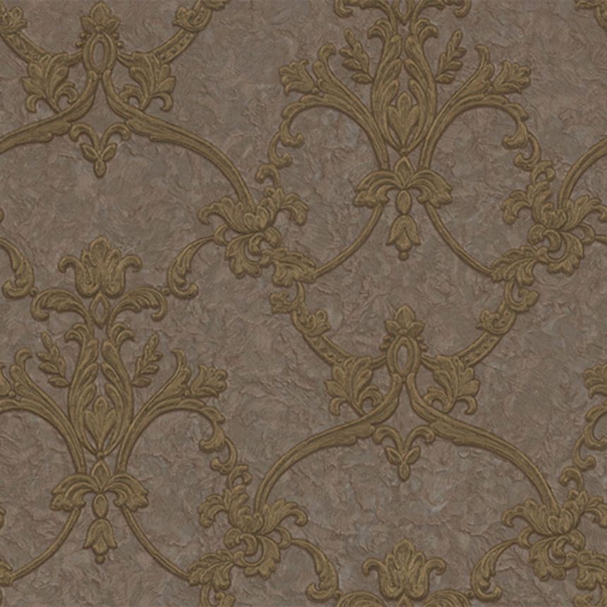 Luxury baroque wallpaper with ornaments Z46038, Trussardi 6, Zambaiti Parati