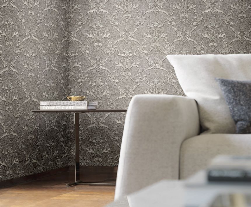 Luxury baroque ornamental wallpaper Z46033, Trussardi 6, Zambaiti Parati