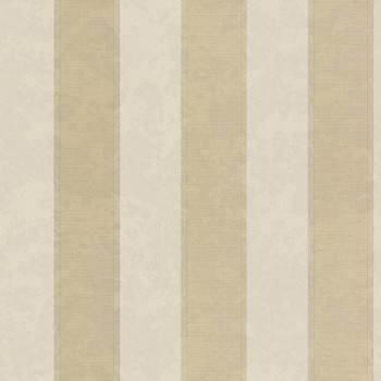 Goldbeige gestreifte Vliestapete 45226, Feeling, Emiliana