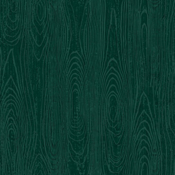 Grüne Metallic-Vliestapete für die Wand, Holzimitat 347557, Matières - Wood, Origin