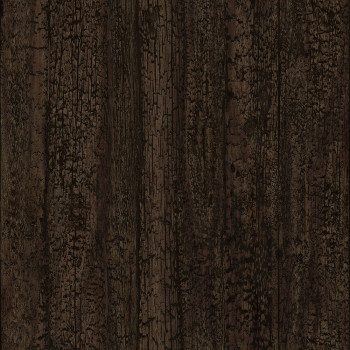 Dunkelbraune Vliestapete, Holzimitat 347527, Matières - Wood, Origin