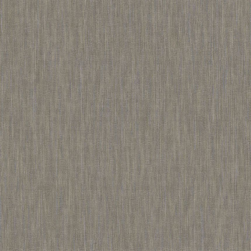 Metallic graubraune Vliestapete, Geflecht Design 347361, Matières - Wood, Origin