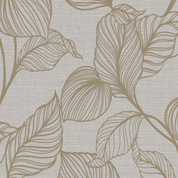 Vliestapete Blätter, Tapete mit Vinyloberfläche 111298, Botanica, Vavex