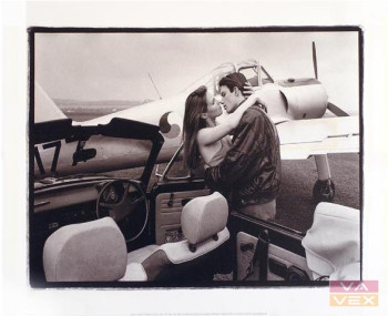 Poster 4598, Die Liebe des Piloten, Größe 30 x 40 cm