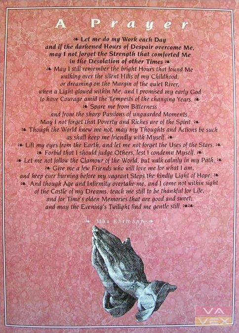 Poster 3154, Gebet, Größe 98 x 68 cm