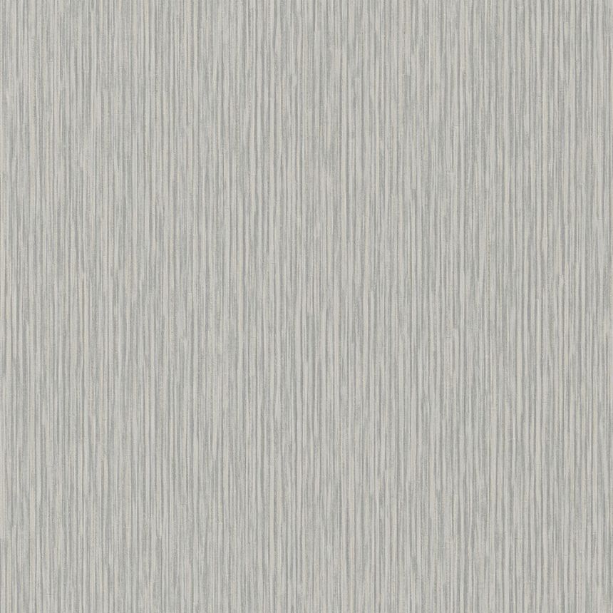 Gestromte grau-beige Vliestapete EE1003, Elementum, Grandeco