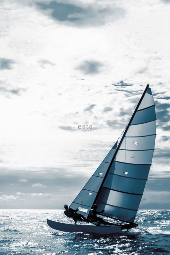 Fototapete Segelboot 158846, 186 x 279 cm, Regatta Crew, Esta Home