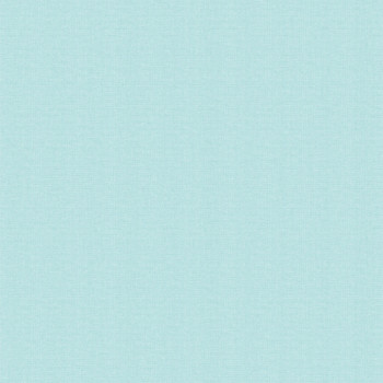 Türkisfarbene Papiertapete mit Stofftextur 463-2, Pippo, ICH Wallcoverings