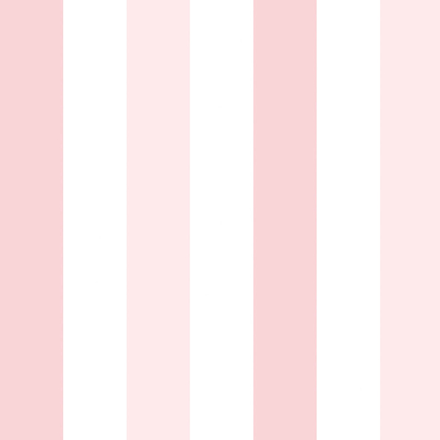 Gestreifte Tapete weiß und rosa 461-3, Pippo, ICH Wallcoverings